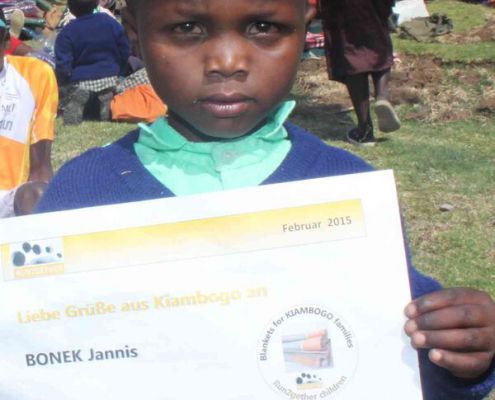 2015.02.25 209 Blankets For Kiambogo Families