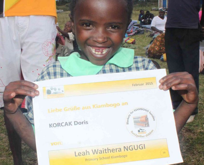 2015.02.25 230 Blankets For Kiambogo Families