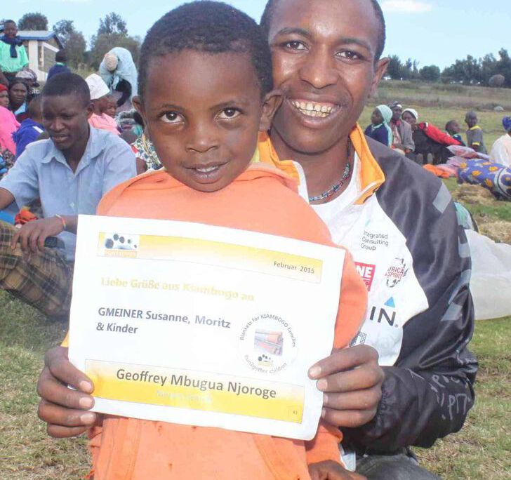 2015.02.25 280 Blankets For Kiambogo Families