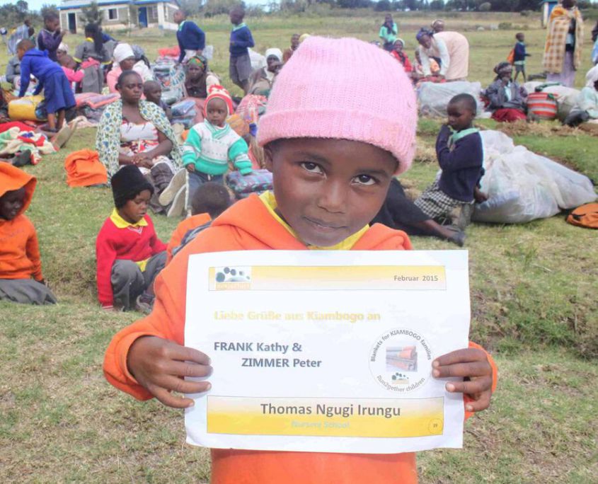 2015.02.25 324 Blankets For Kiambogo Families
