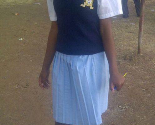 2015.04 Veronica Wairimu Ngure In Der Secondary School