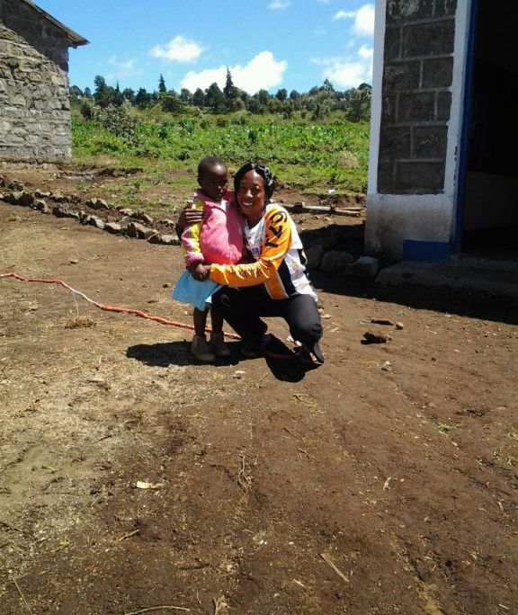 Jecinta Wangari Maru With Lucy