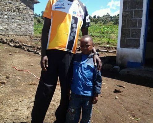 John Mbugua Wanjiru with Sang John Mbugua Wanjiru With Sang