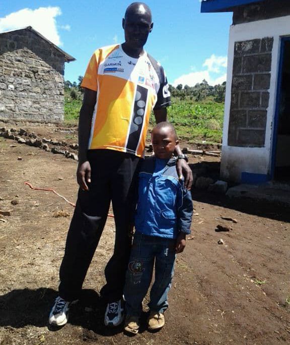 John Mbugua Wanjiru with Sang John Mbugua Wanjiru With Sang