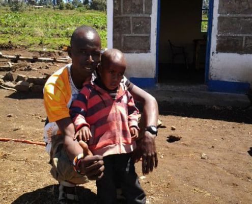 Patrick Ngige Kinyanjui With Lokomwa