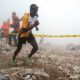 The Winner Just Before The Finish