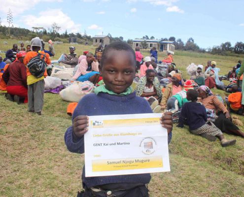 2015.02.25 330 Blankets For Kiambogo Families