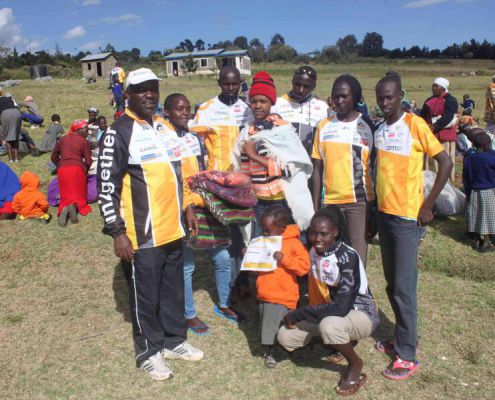 2015.02.25 333 Blankets For Kiambogo Families
