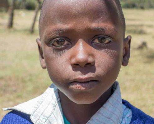 2015.04 Kenia Isaac Kamau Nijeri In Der Primary School