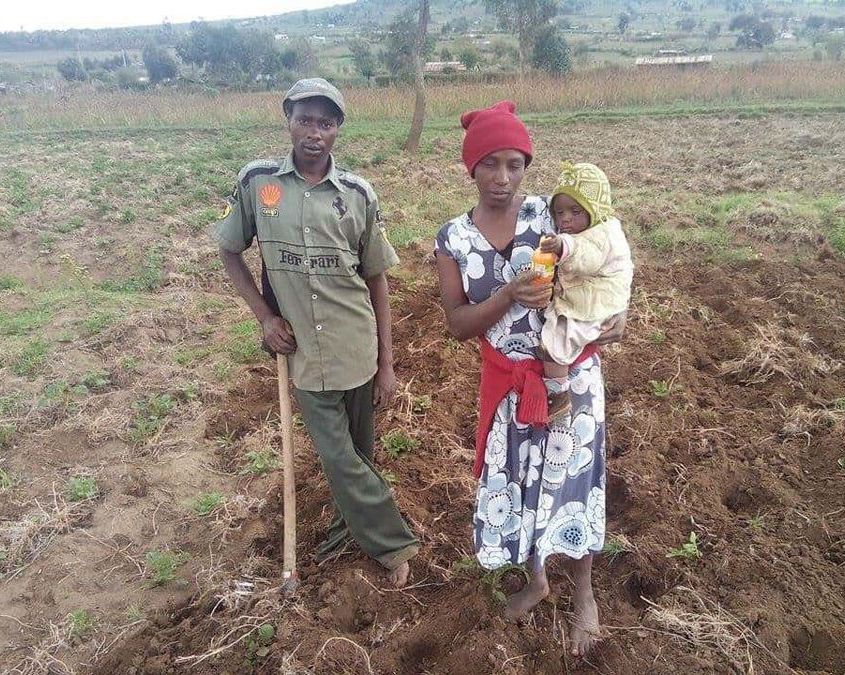 2016.01_Eltern von Patenkind Isaac Kamau NJERI