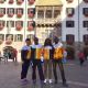 Vor Dem Goldenen Dachl In Innsbruck
