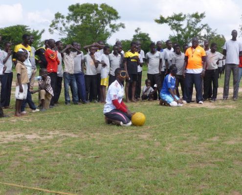 Africa&Sport Unterstützt Kinder Mit Behinderungen