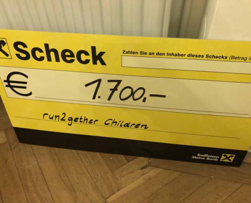 1.700 € Für Run2gether Projekt â€šWater For KIAMBOGO Familiesâ€˜
