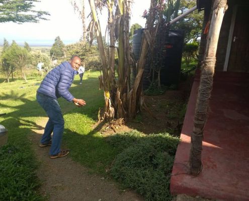 Ostereiersuchen Im Camp In Kiambogo