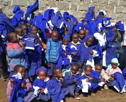 Die Kinder Der Sision Primary Freuen Sich Genauso!