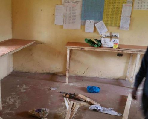 Tischlerarbeiten In Der Primary School Kiambogo