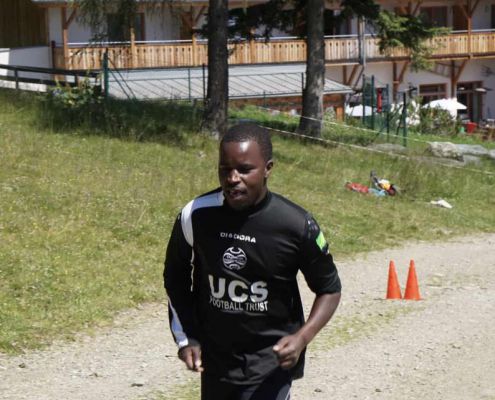 Safari Paul Macht Brav Beim Lauftraining Mit