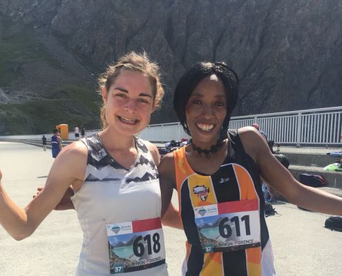 Michelle MAIER (2.) Mit Siegerin Lucy