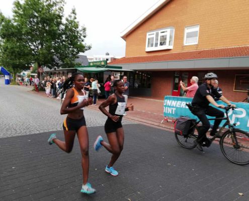 Caroline Im Kampf Beim Jever Funlauf In Schortens In Friesland