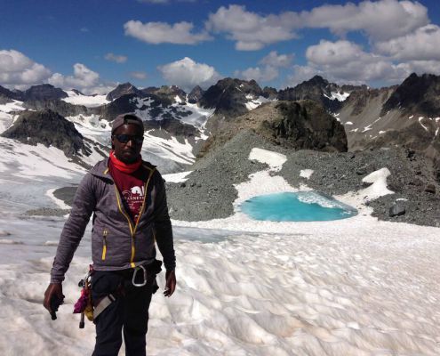 Paul SAFARI Beim Alpinkurs Am Gletscher