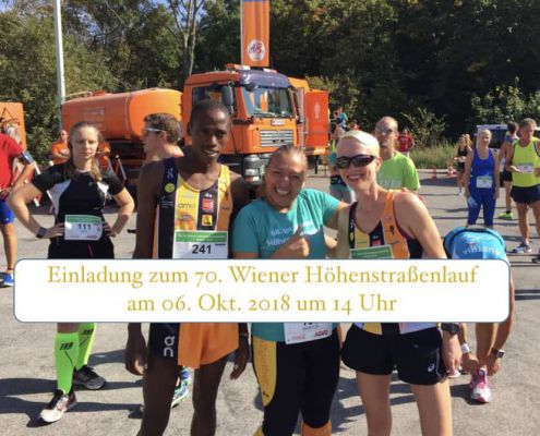 Komm Auch Du Zum 70. Wiener Höhenstraßenlauf