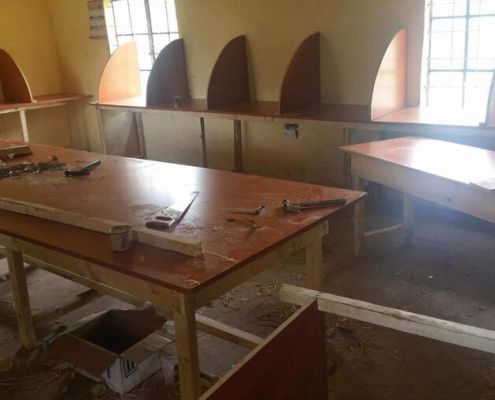 Neues Lehrerzimmer   In Arbeit