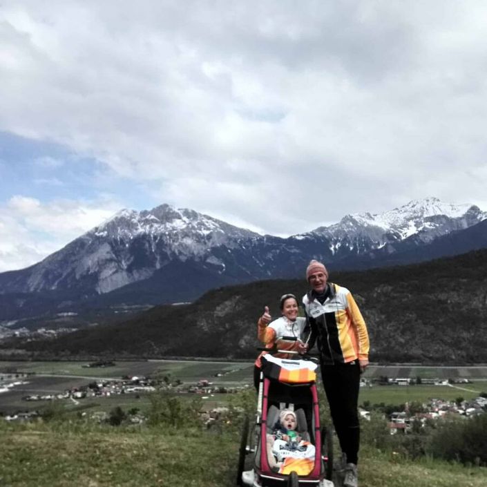 Heinrich Und Birgit Horvath Mit Magdalena