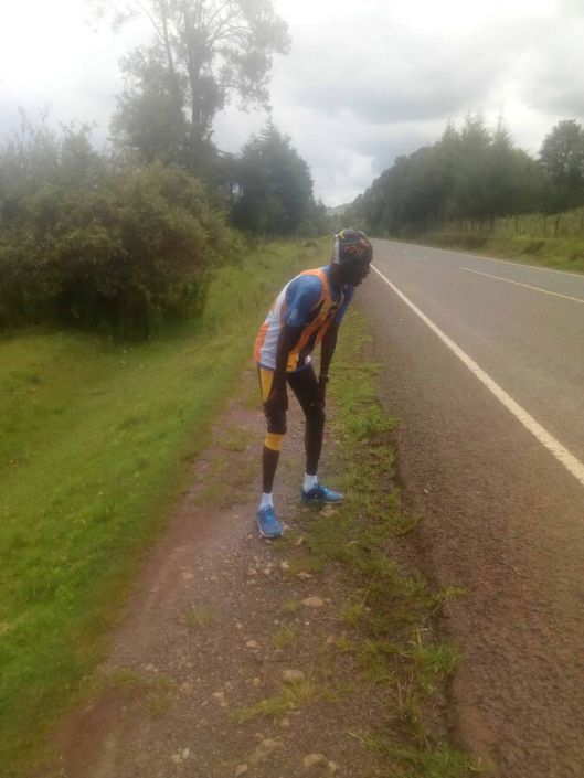 John Kiprop KOSGEI Finish