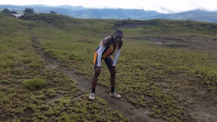 Peter Chege WANGARI Finish