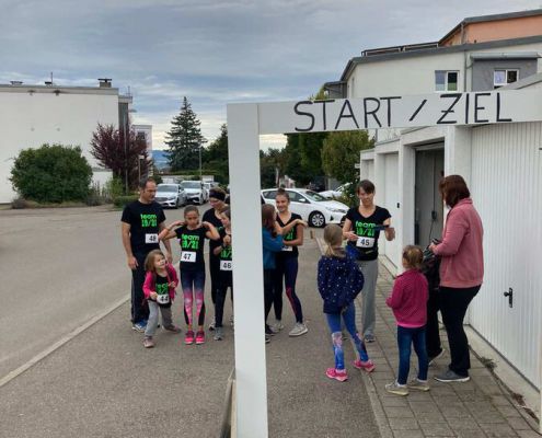 Start /Zieltor Am Eigenen Wohnhaus